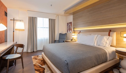 Habitación Deluxe, 1 cama de matrimonio grande (Mobility, Roll-in Shower)