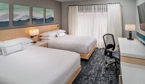 Suite ejecutiva, varias camas