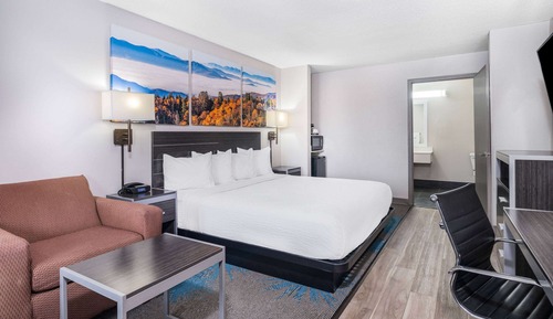 Habitación, 1 cama de matrimonio grande, accesible para personas con discapacidad, no fumadores