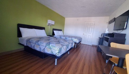 Habitación Deluxe, 2 camas dobles, no fumadores, frigorífico y microondas