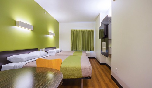 Habitación estándar, 2 camas de matrimonio, accesible para personas con discapacidad, no fumadores