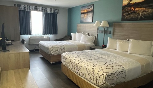Habitación estándar, 2 camas de matrimonio, varias vistas