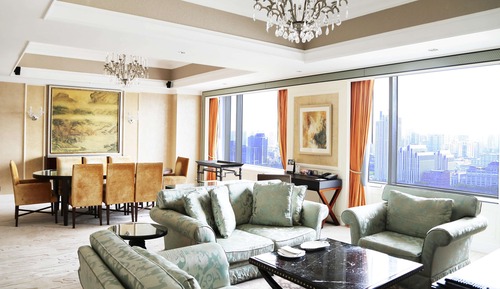 Suite, 2 camas individuales (River Wing Lujiazui Suite)