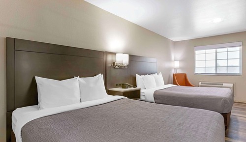Habitación estándar, 2 camas de matrimonio, no fumadores