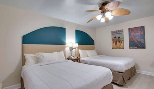 Habitación estándar, 2 camas de matrimonio