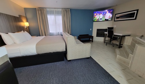 Suite, 1 cama de matrimonio grande, no fumadores, bañera de hidromasaje