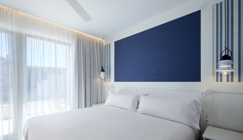 Habitación Premium doble de uso individual, terraza, vistas al mar