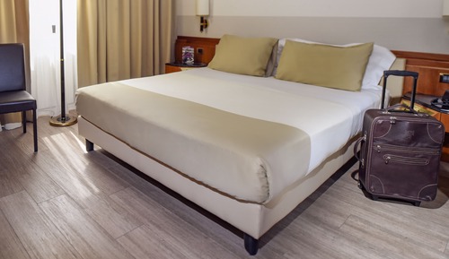 Habitación clásica doble de uso individual, 1 cama de matrimonio grande