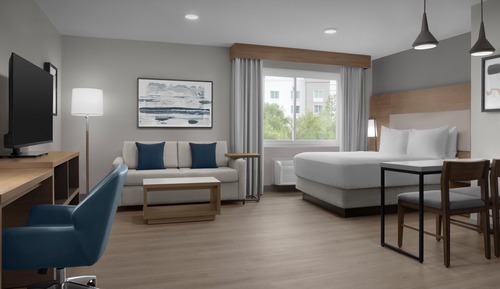 Suite estudio, 1 cama de matrimonio grande, bañera accesible (Mobility Accessible)