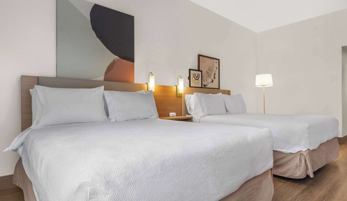 Habitación, 2 camas de matrimonio, no fumadores