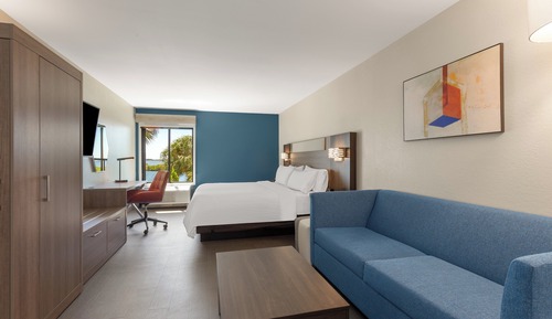 Suite, 1 cama de matrimonio grande con sofá cama, vistas a la bahía