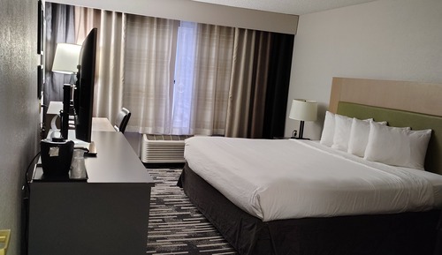 Habitación, 1 cama de matrimonio grande, accesible para personas con discapacidad, no fumadores