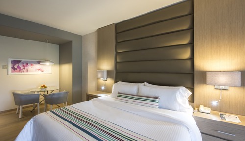Suite junior, 1 cama de matrimonio grande con sofá cama