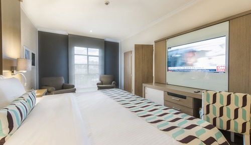 Suite de lujo, 1 cama de matrimonio grande con sofá cama