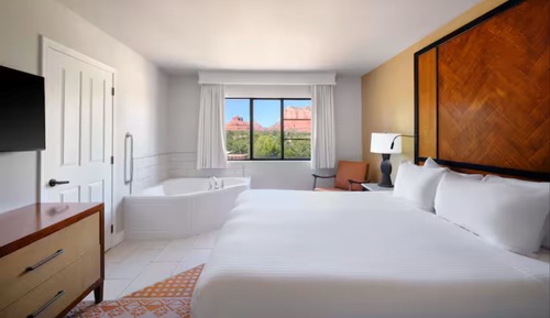 Suite, 1 cama de matrimonio grande, balcón (Redrock, Whirlpool)