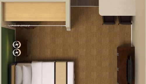 Estudio, 1 cama de matrimonio, no fumadores