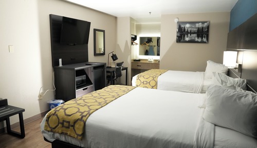 Habitación estándar, 2 camas de matrimonio, no fumadores