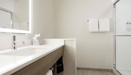 Habitación estándar, 1 cama de matrimonio grande, ducha adaptada (Mobility, Roll-In Shower)