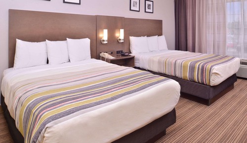 Habitación, 2 camas de matrimonio, accesible para personas con discapacidad, no fumadores