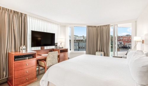 Habitación estándar, 1 cama de matrimonio grande, vistas a la ciudad