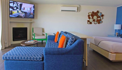 Suite, 1 cama de matrimonio grande, chimenea (Bayside)