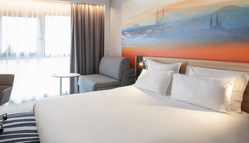Habitación superior, 1 cama de matrimonio con sofá cama