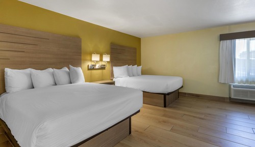 Habitación, 2 camas de matrimonio, accesible para personas con discapacidad