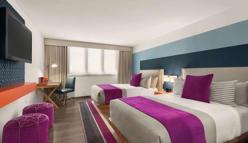 Habitación estándar doble, 2 camas dobles