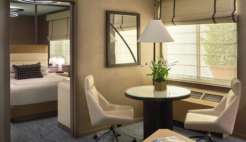 Suite, chimenea