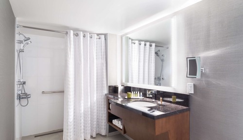 Habitación, 2 camas de matrimonio, accesible para personas con discapacidad, no fumadores