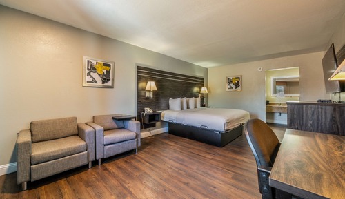 Habitación estándar, 1 cama de matrimonio grande, no fumadores, frigorífico y microondas