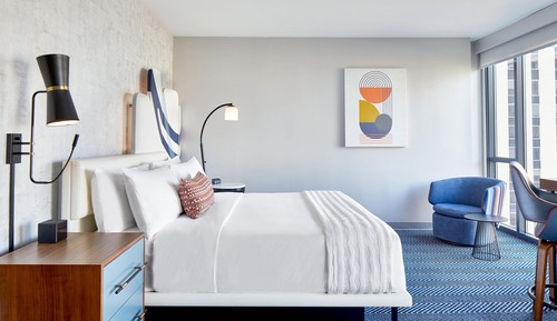 Habitación superior, 1 cama de matrimonio grande con sofá cama, no fumadores