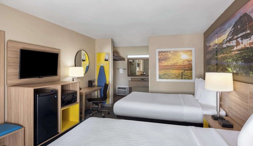 Habitación estándar, 2 camas de matrimonio