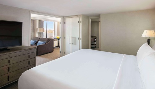 Suite, 1 cama de matrimonio grande con sofá cama