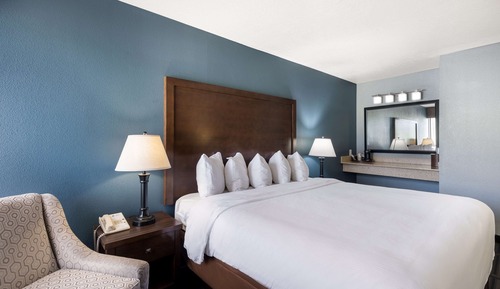 Habitación estándar, 1 cama de matrimonio grande, no fumadores, frigorífico y microondas