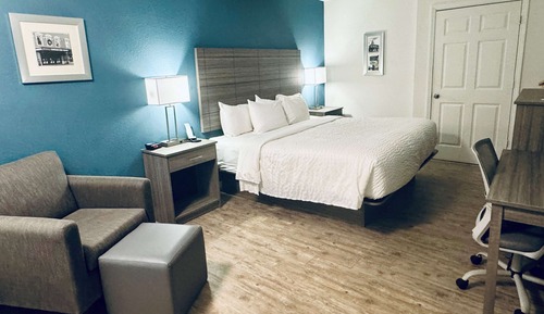 Habitación, 1 cama de matrimonio grande, accesible para personas con discapacidad, no fumadores