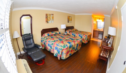 Habitación estándar doble, 2 camas dobles
