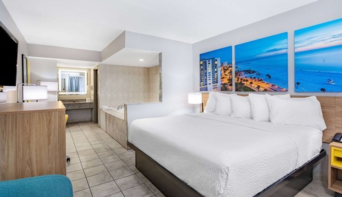 Suite Deluxe, 1 cama de matrimonio grande, no fumadores (First Floor)