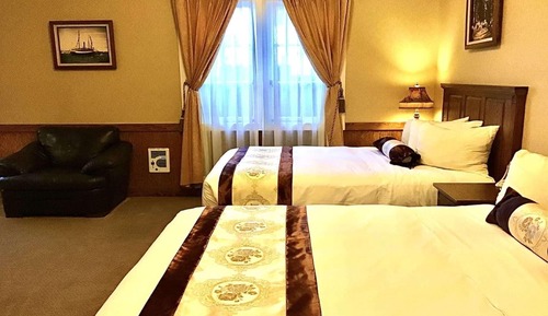 Habitación Deluxe, 2 camas de matrimonio, accesible para personas con discapacidad (Mobility)