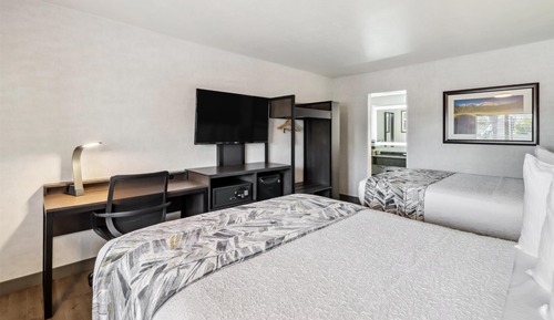 Habitación estándar, 2 camas de matrimonio, no fumadores