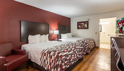 Habitación Deluxe, 2 camas de matrimonio, accesible para personas con discapacidad, no fumadores