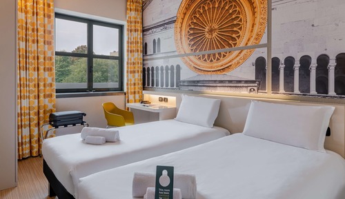 Habitación estándar con 2 camas individuales, no fumadores