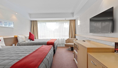 Habitación superior, 2 camas de matrimonio