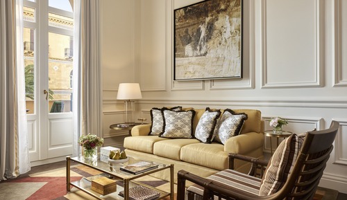 Suite junior, terraza