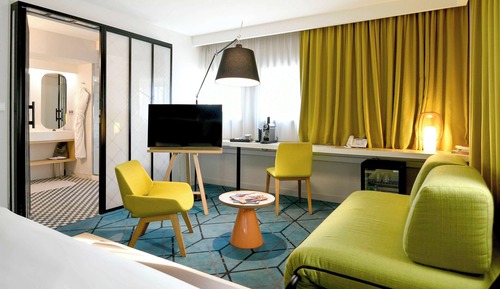 Suite familiar, 1 cama de matrimonio grande con sofá cama