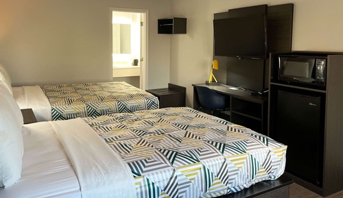 Habitación Deluxe, 2 camas dobles, no fumadores, frigorífico y microondas