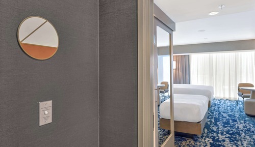 Habitación, accesible para personas con discapacidad, bañera