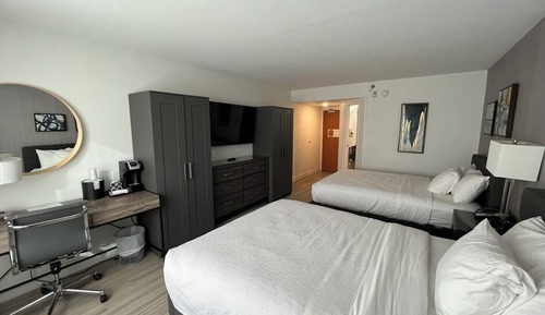 Habitación estándar, 2 camas de matrimonio