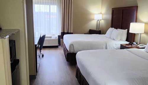 Habitación estándar, 2 camas de matrimonio, no fumadores