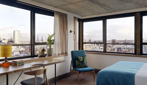 Habitación, 1 cama de matrimonio (Skyline)